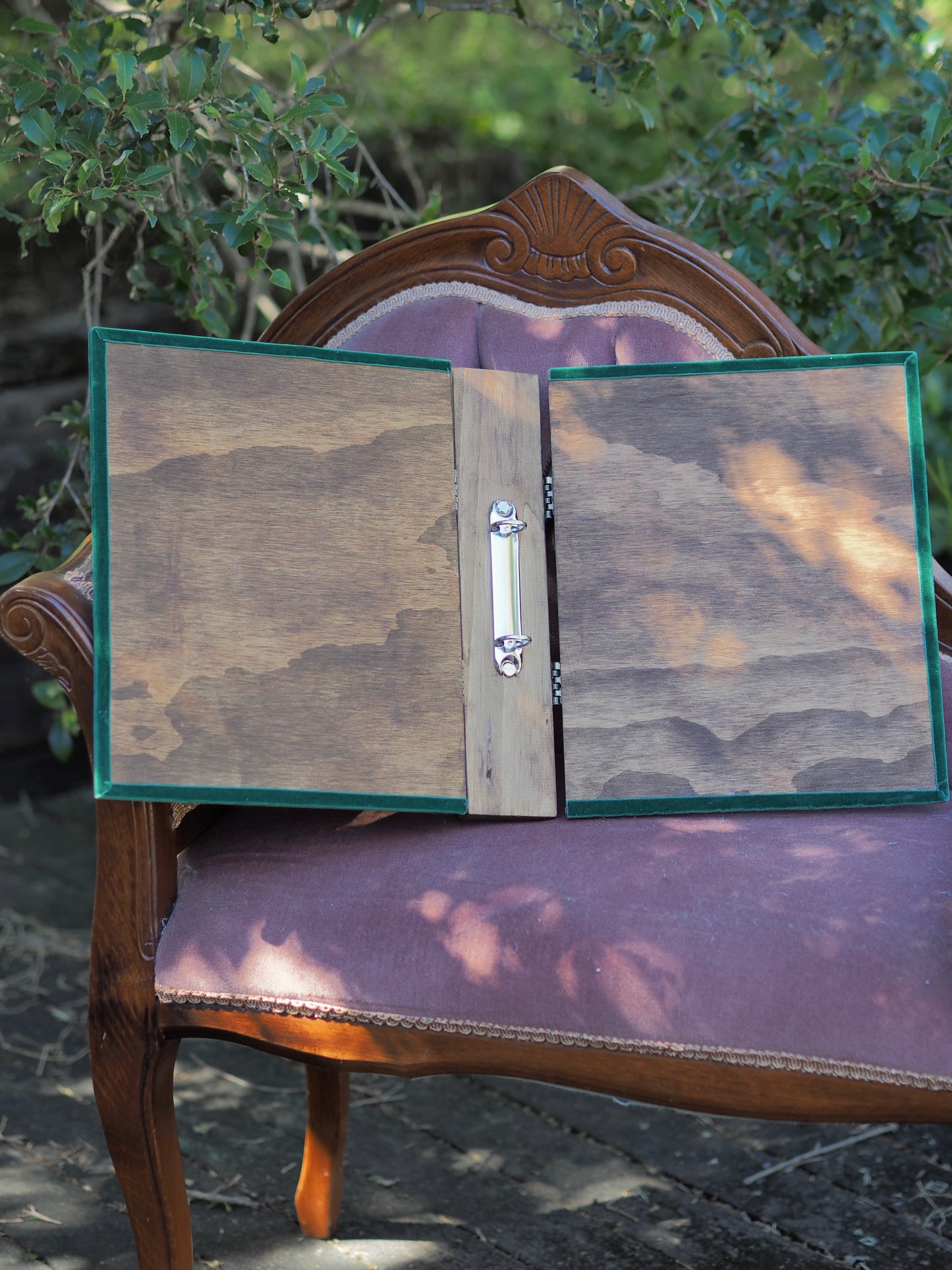 Grimoire/Book of Shadows - Wooden Binders