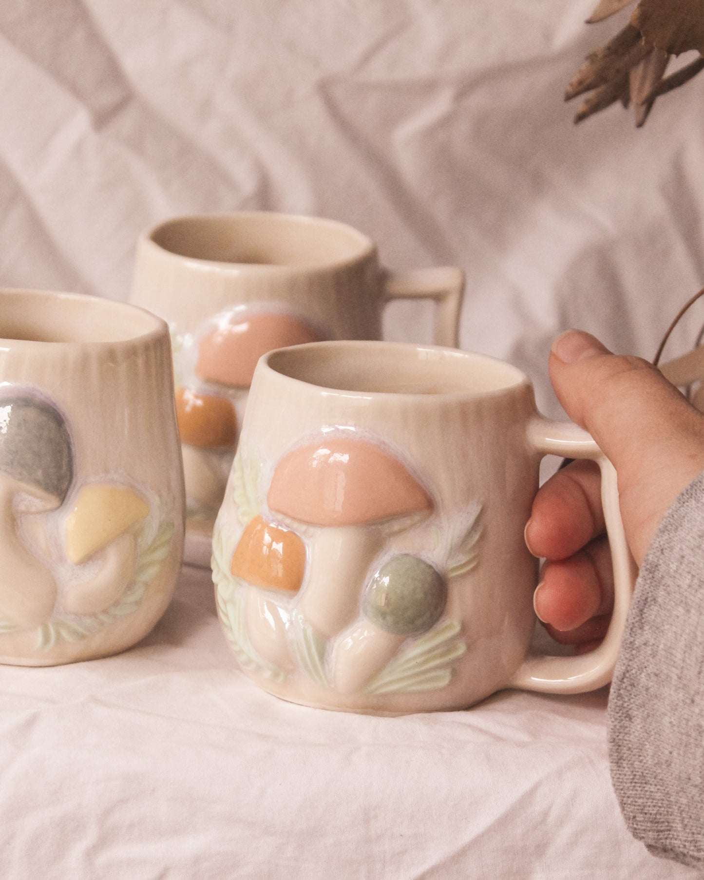 Paint Your Own Merry Mushrooms Mug Workshop