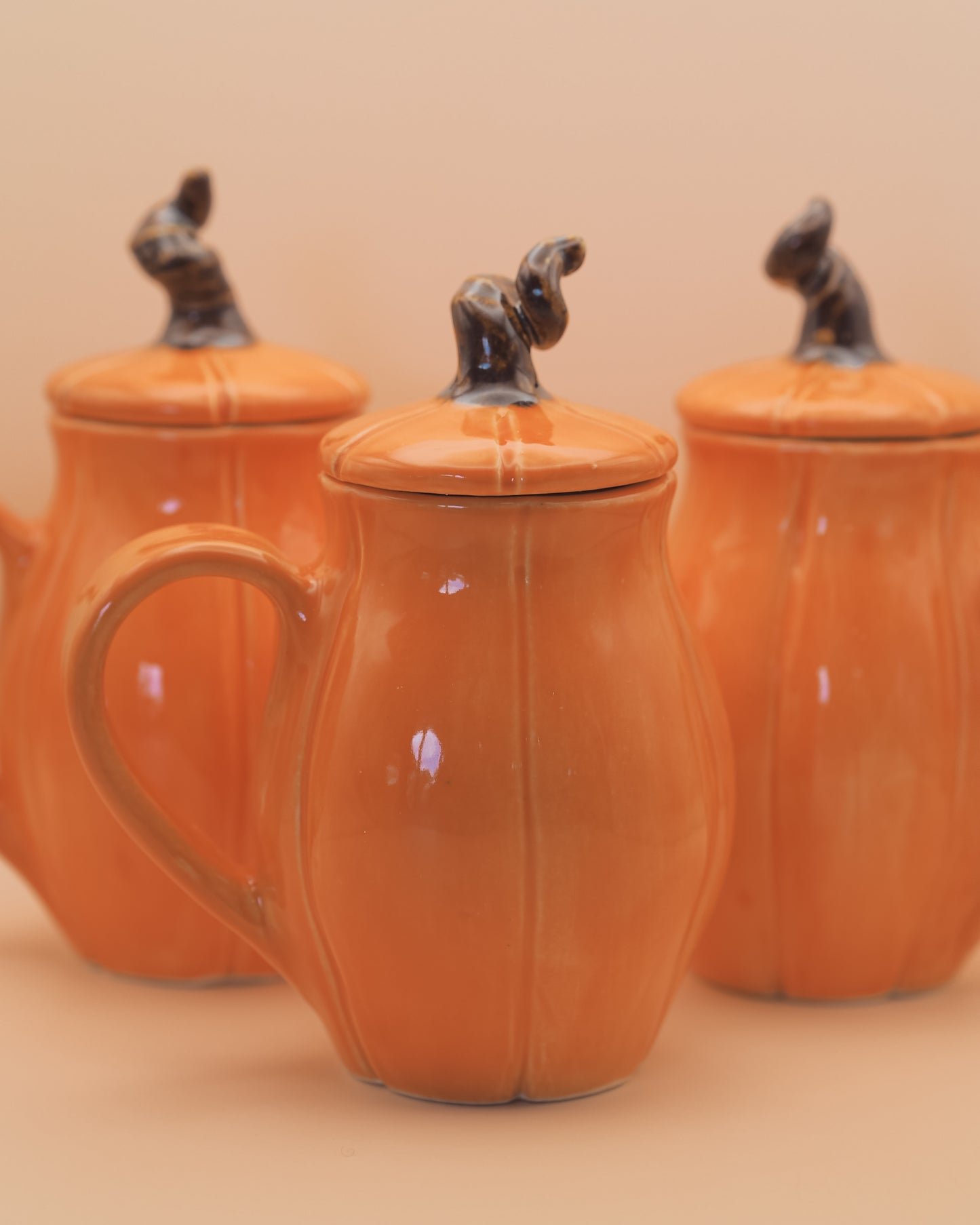 Pumpkin Mug with Lid