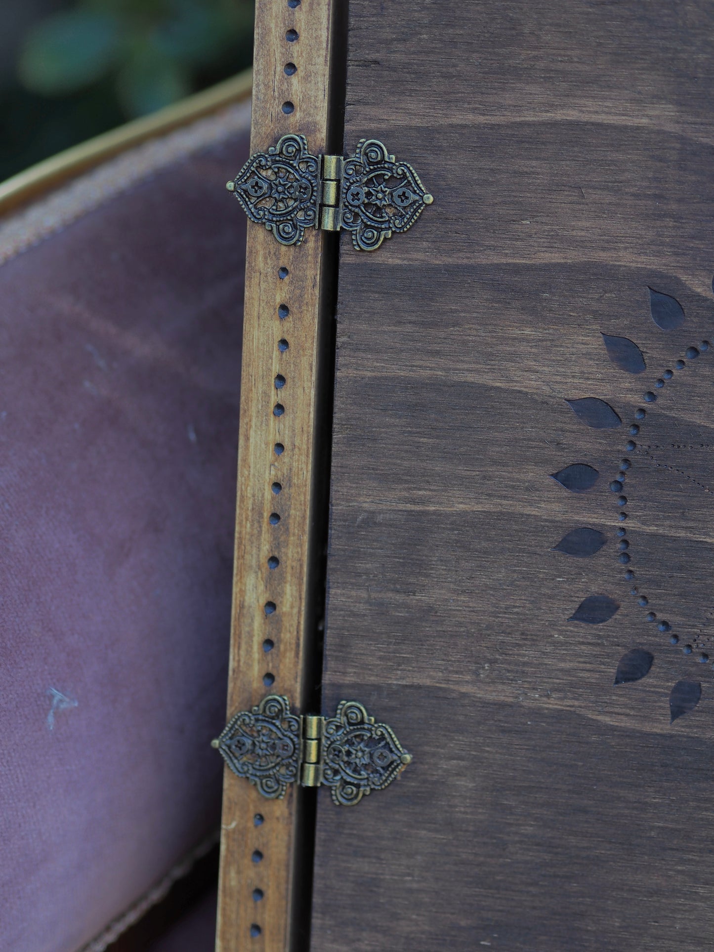 Grimoire/Book of Shadows - Wooden Binders