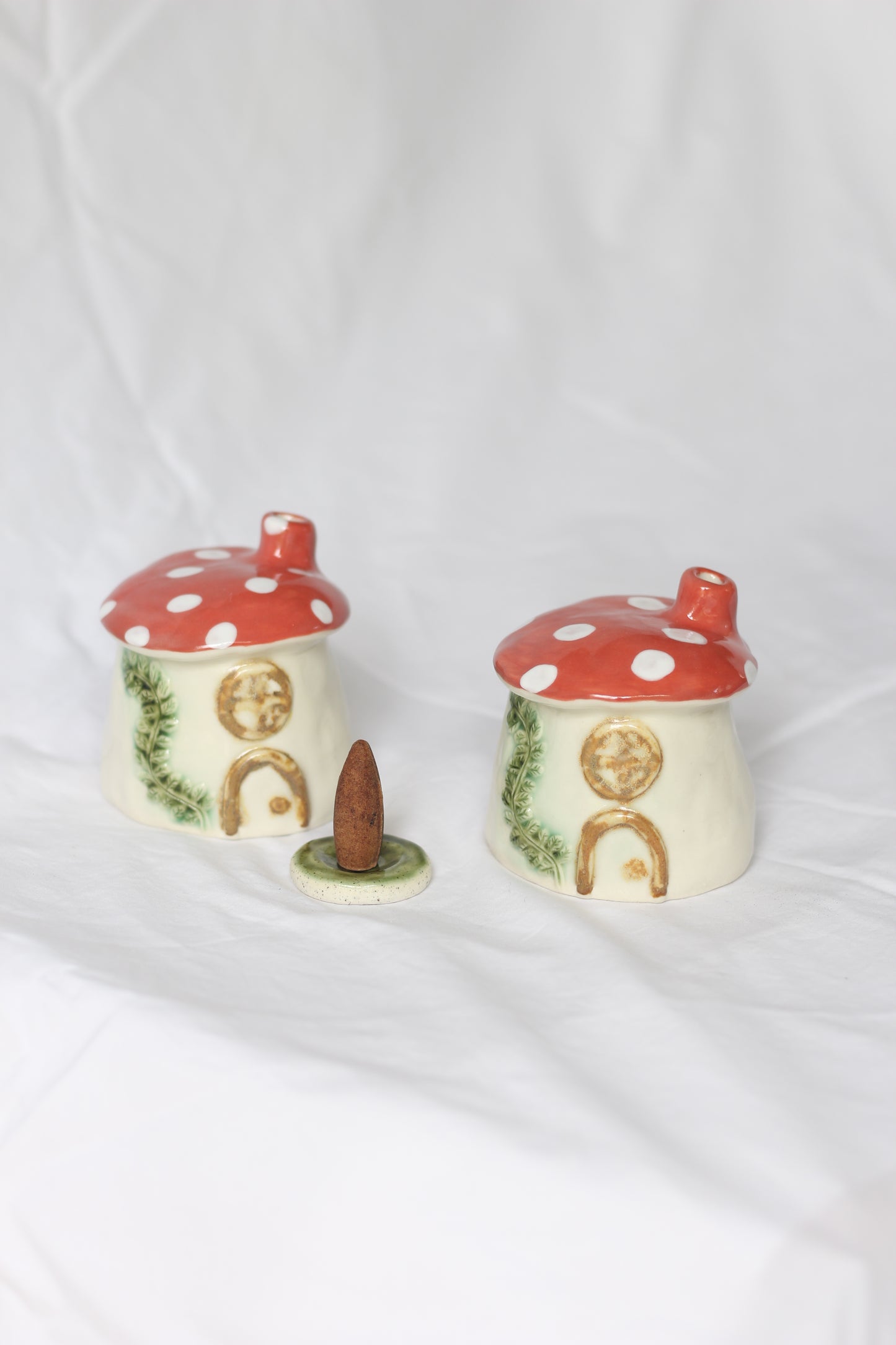 Mushroom House Incense Smoker