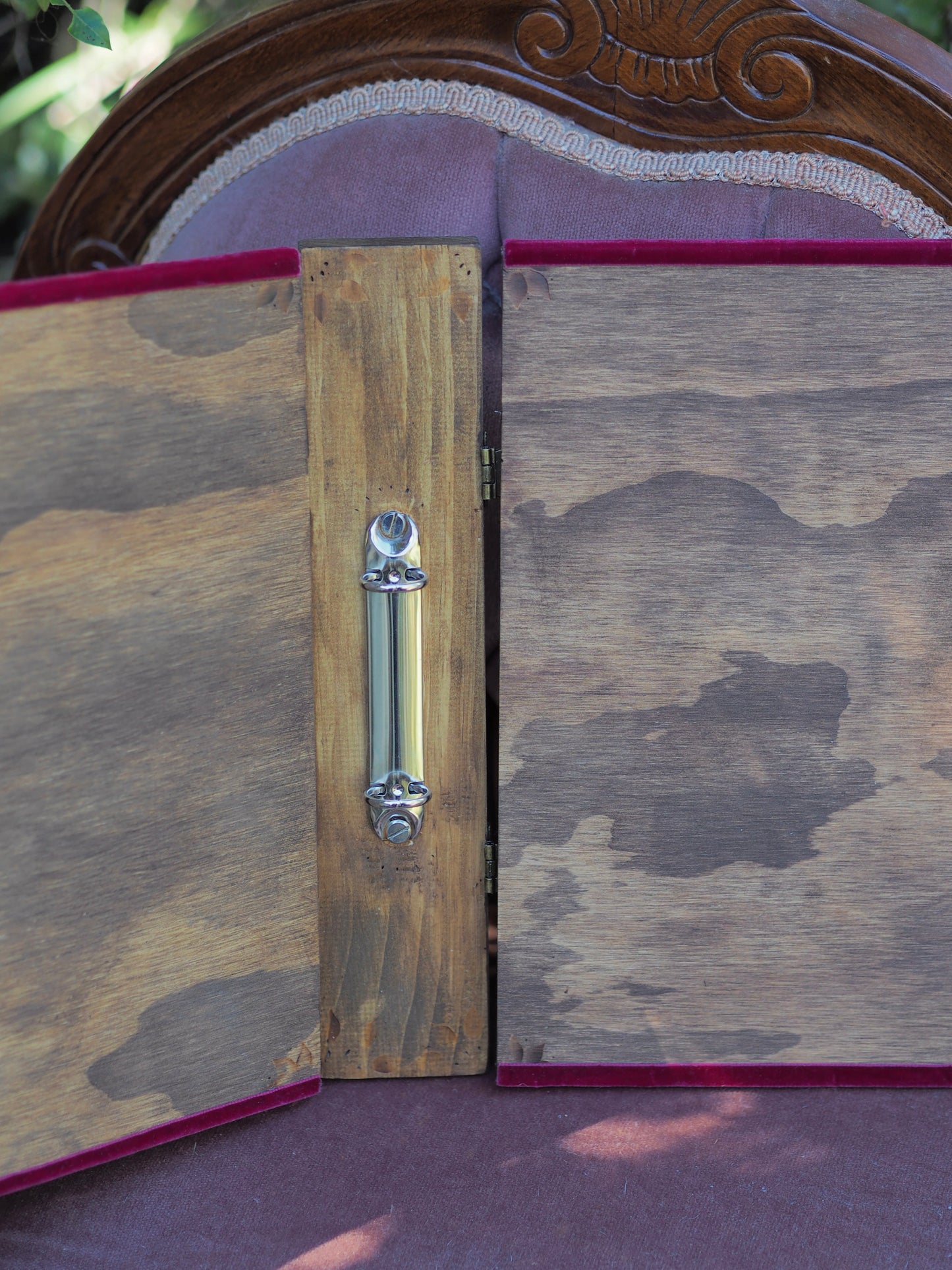 Grimoire/Book of Shadows - Wooden Binders