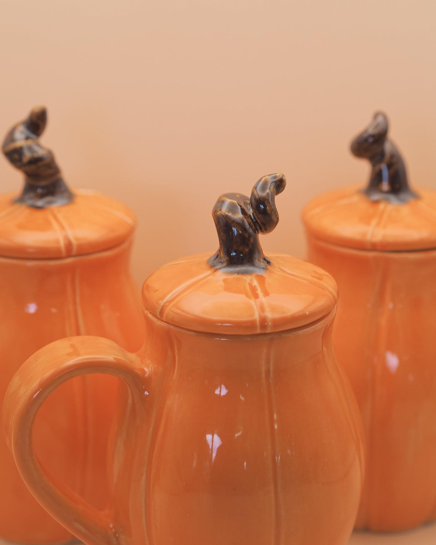 Pumpkin Mug with Lid