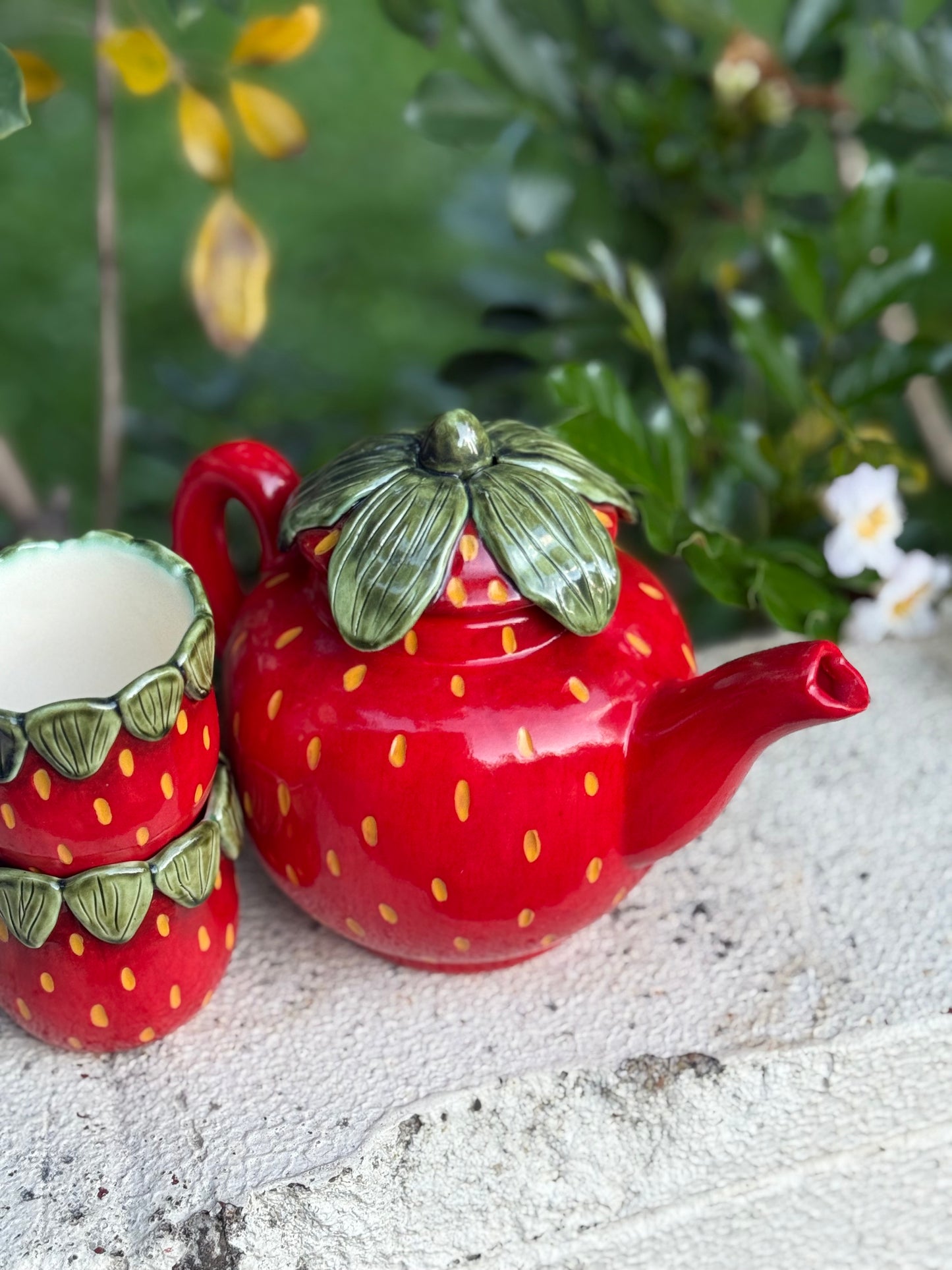 Strawberry Tea Set