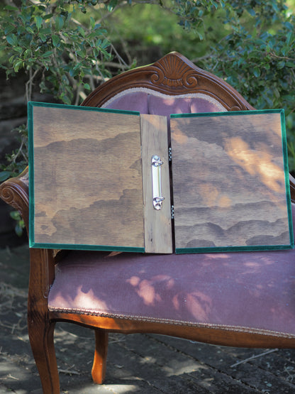 Grimoire/Book of Shadows - Wooden Binders