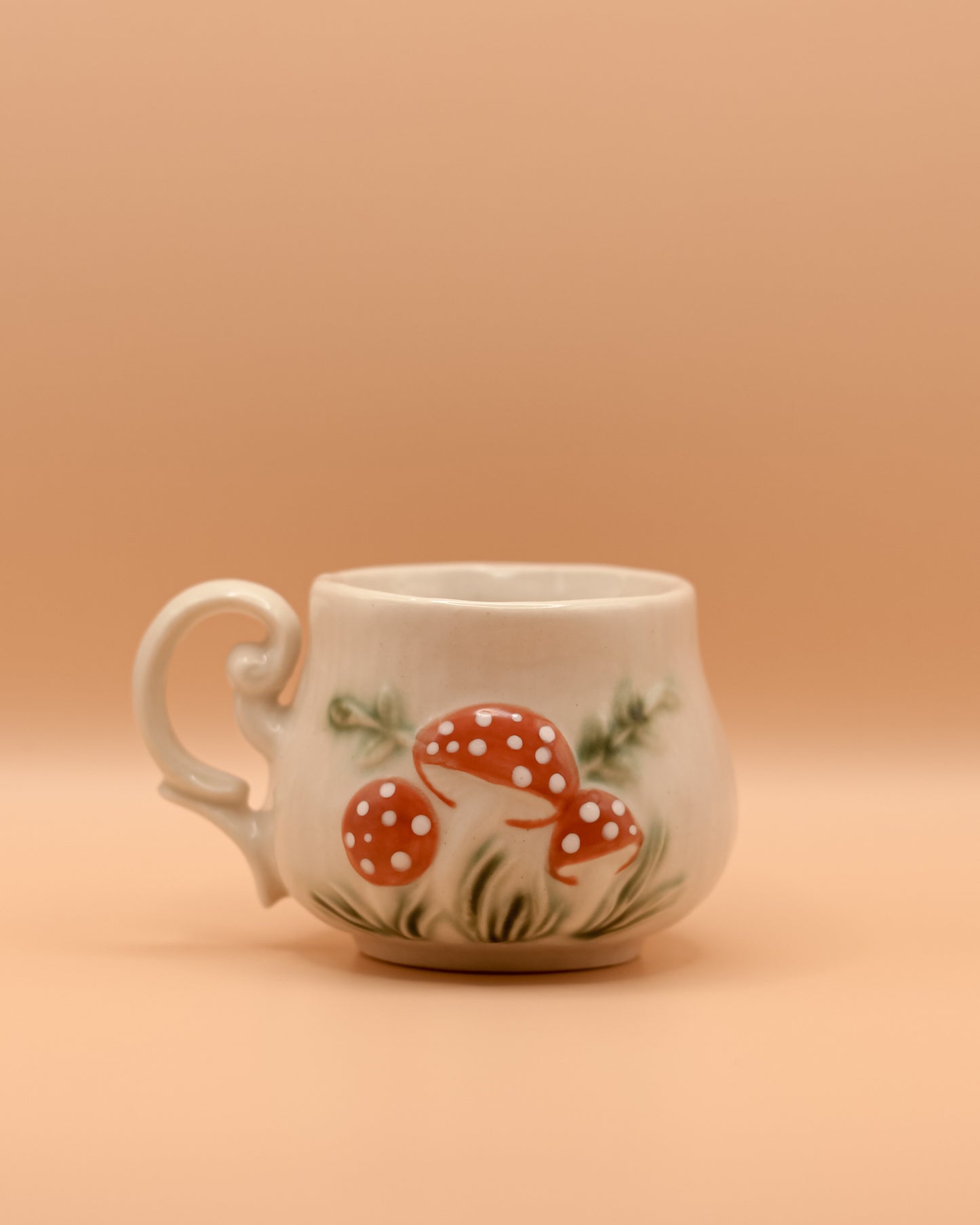 Merry Mushrooms Tea Cup