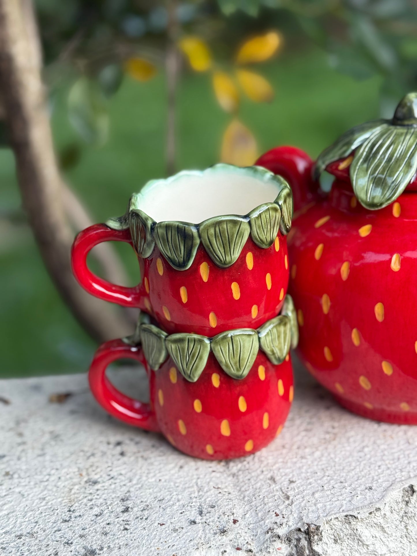 Strawberry Tea Set