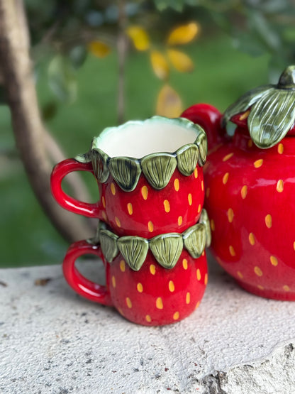 Strawberry Tea Set