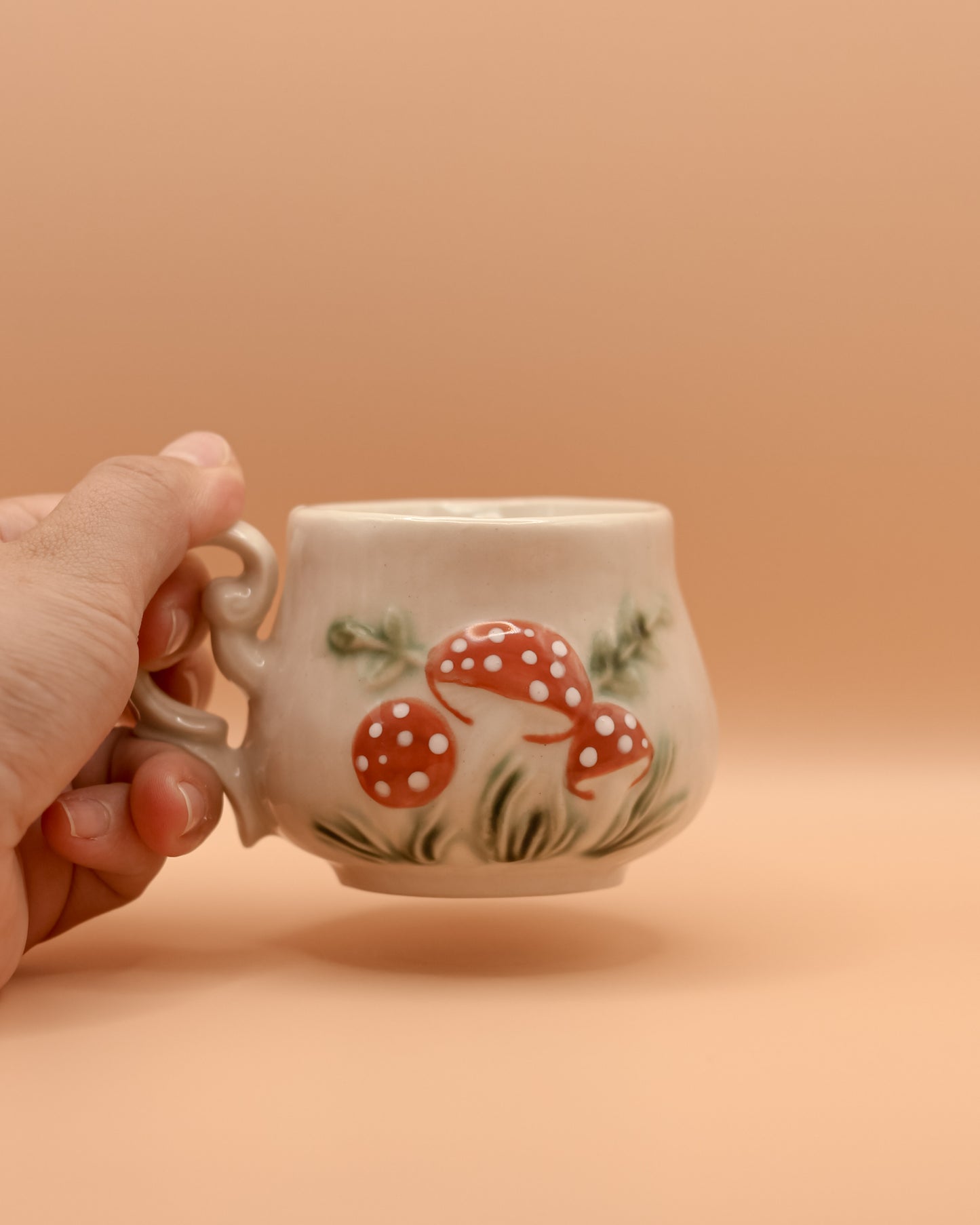 Merry Mushrooms Tea Cup