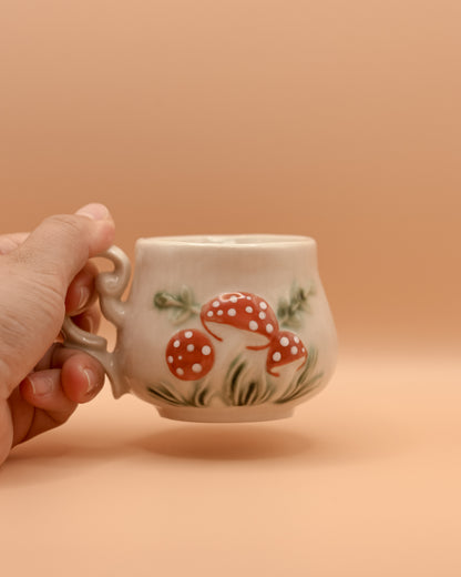 Merry Mushrooms Tea Cup
