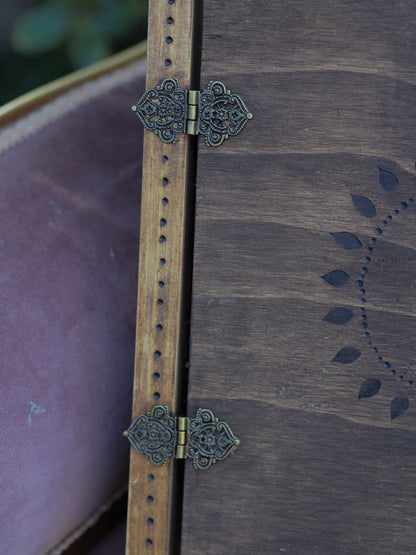 Grimoire/Book of Shadows - Wooden Binders