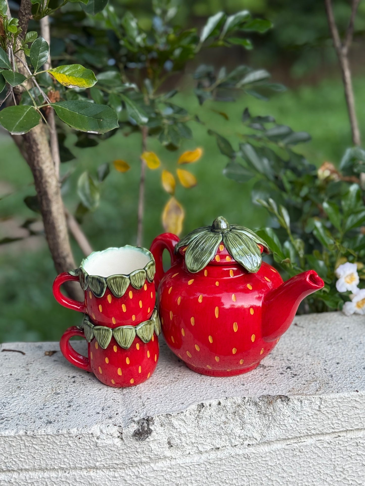 Strawberry Tea Set
