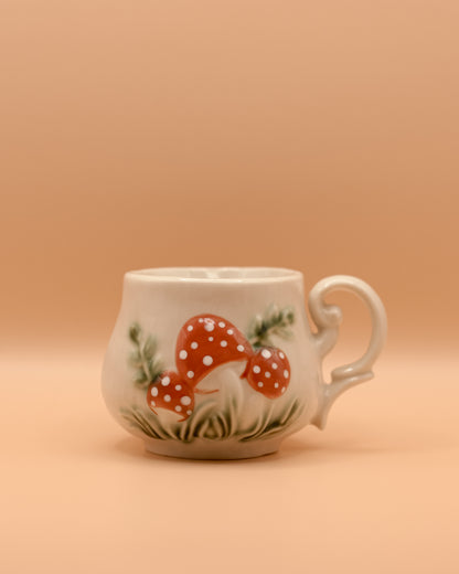 Merry Mushrooms Tea Cup